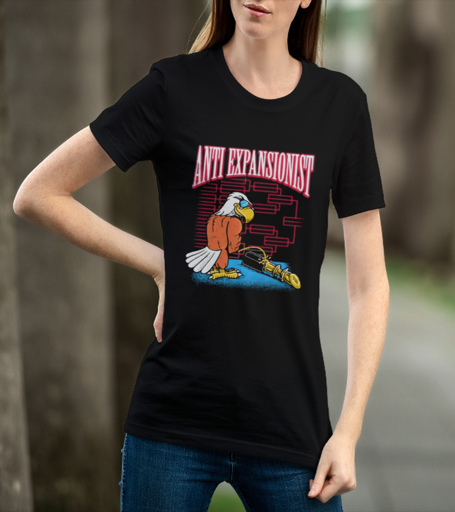 Anti Expansionist Eagle Peeing T-Shirt