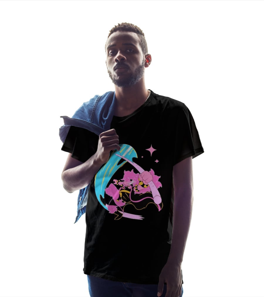 Deltarune Rudebuster Axe Character Slash Attack T-Shirt