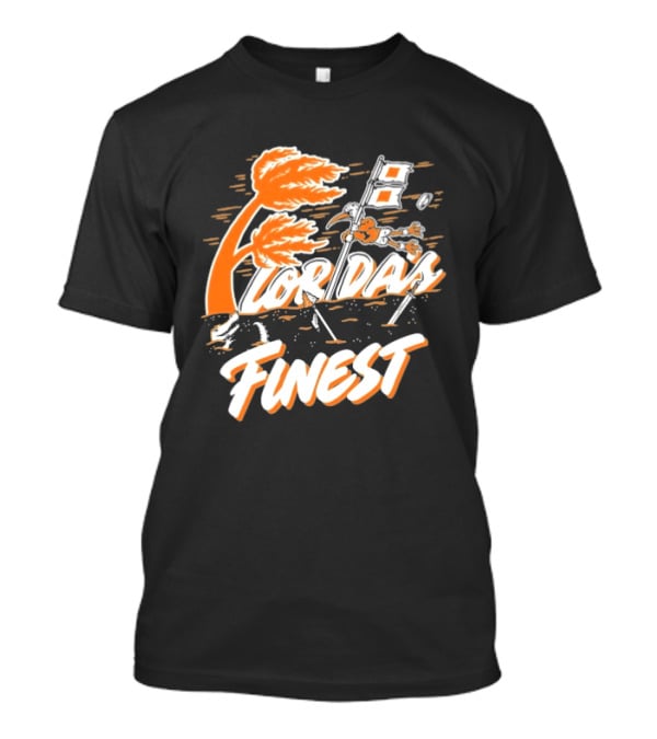 Miami Hurricanes Florida's Finest Palm Tree T-Shirt