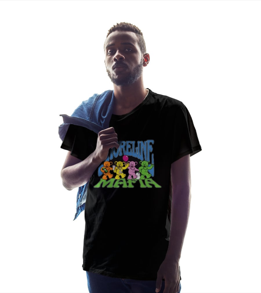 Shoreline Mafia Gummy Bear Crew Pullover Geezy World Store T-Shirt