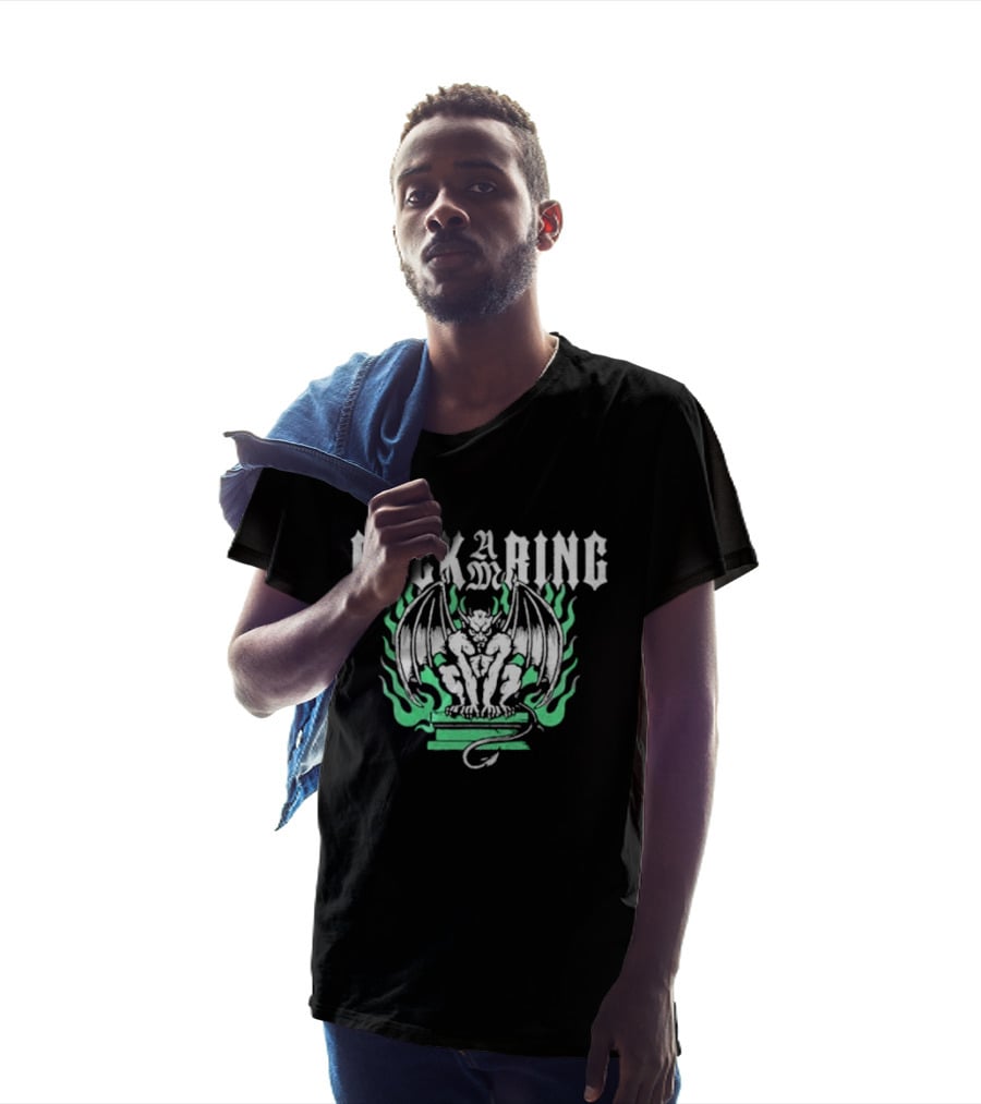 Rock Am Ring Demon Gargoyle Merchandise T-Shirt