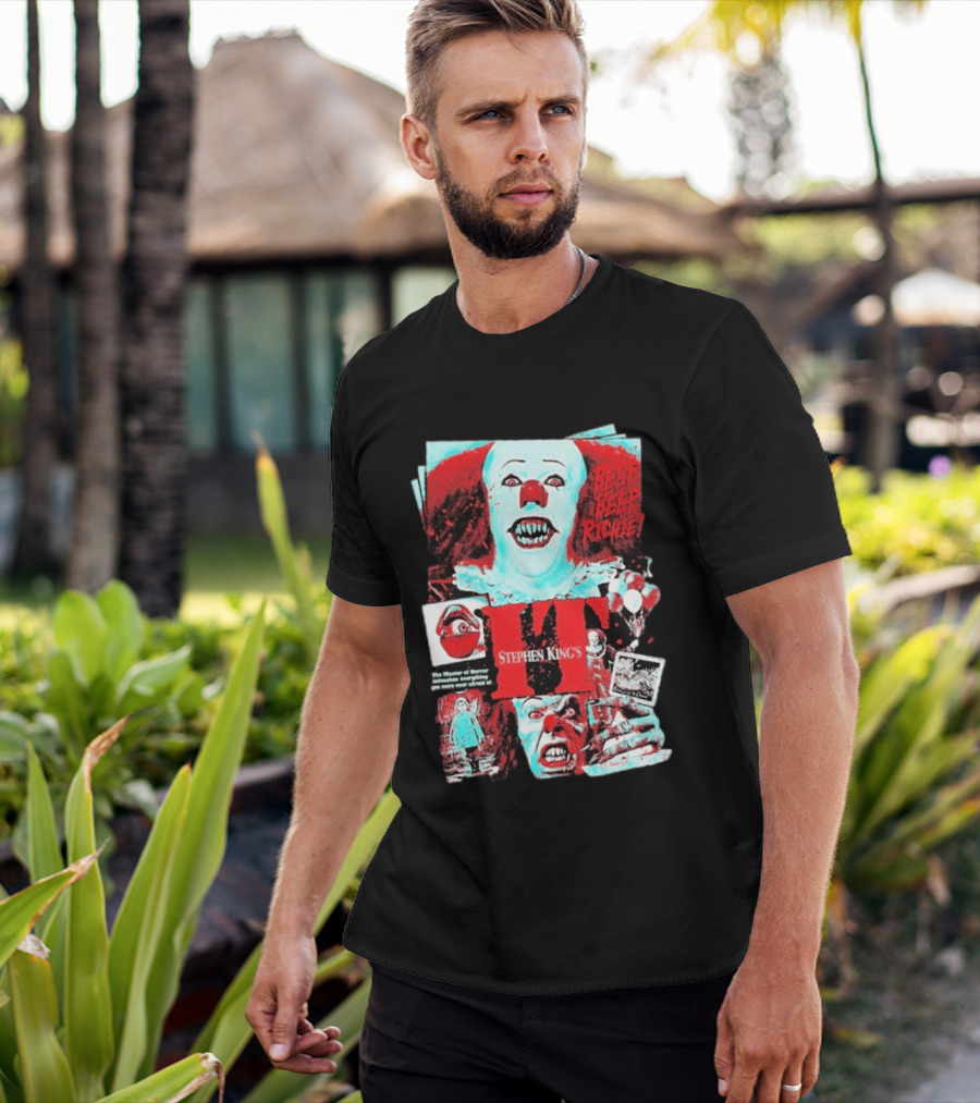 Stephen King's IT Beep Beep Richie Pennywise And Nightmare In Derry T-Shirt