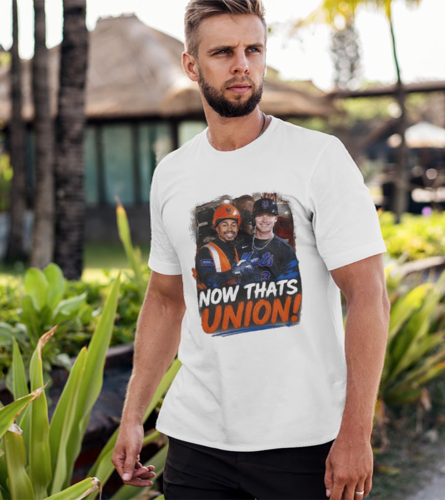Francisco Lindor Carson Benge New York Mets Now Thats Union T-Shirt