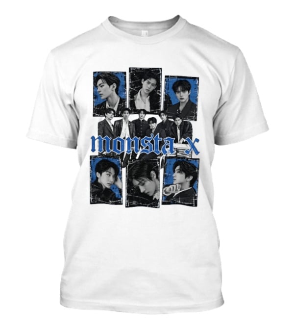 Monsta X World Tour The X Nexus Concert Photos Collage T-Shirt