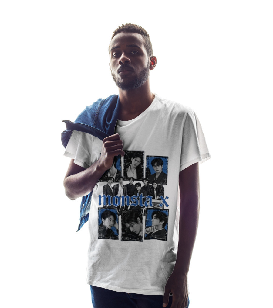 Monsta X World Tour The X Nexus Concert Photos Collage T-Shirt