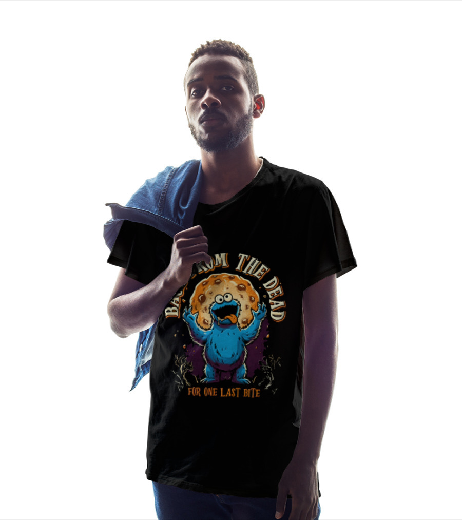 Back From The Dead Cookie Monster Parody For One Last Bite T-Shirt