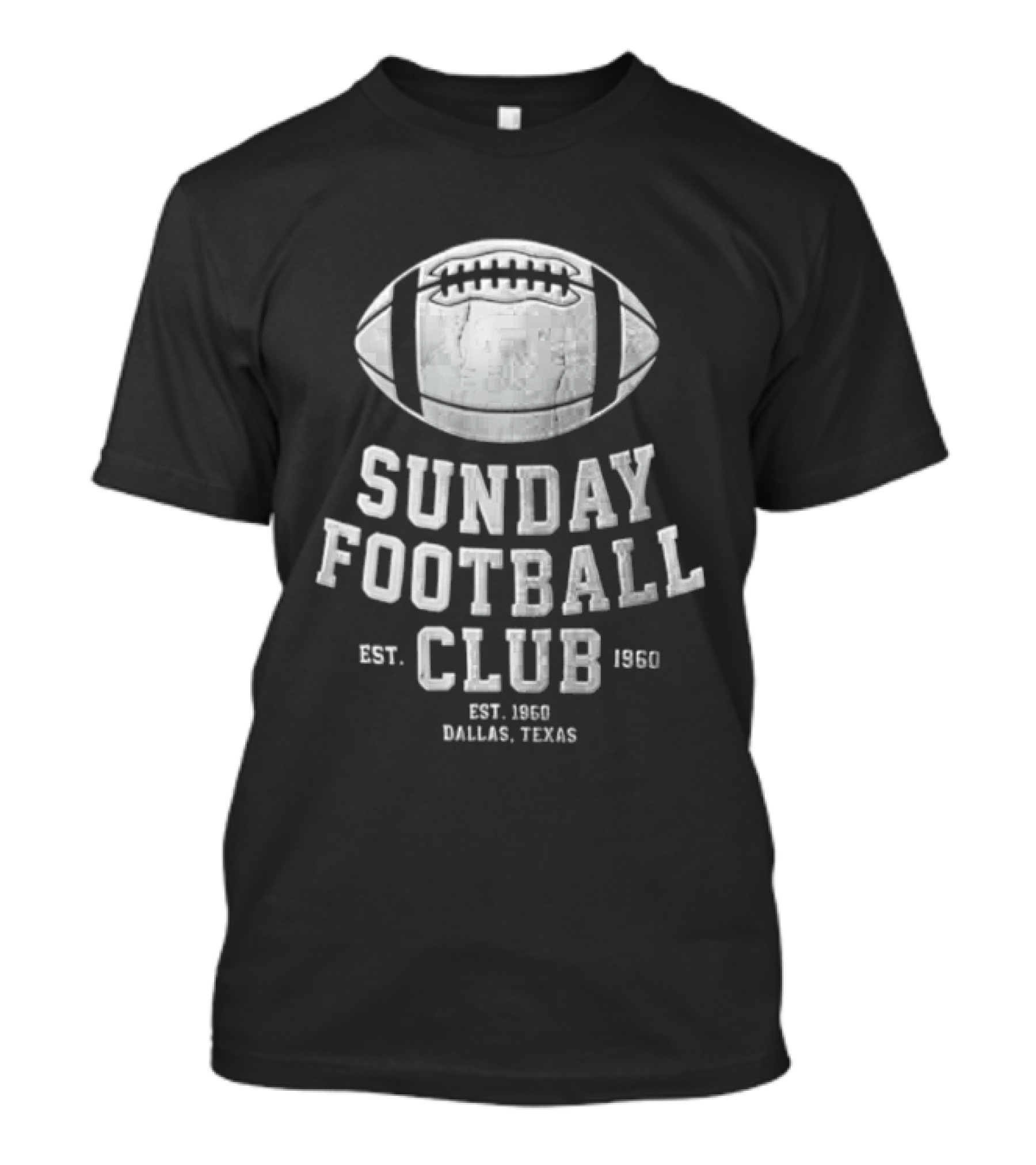 Dallas Texas Sunday Football Club Est 1960 T-Shirt