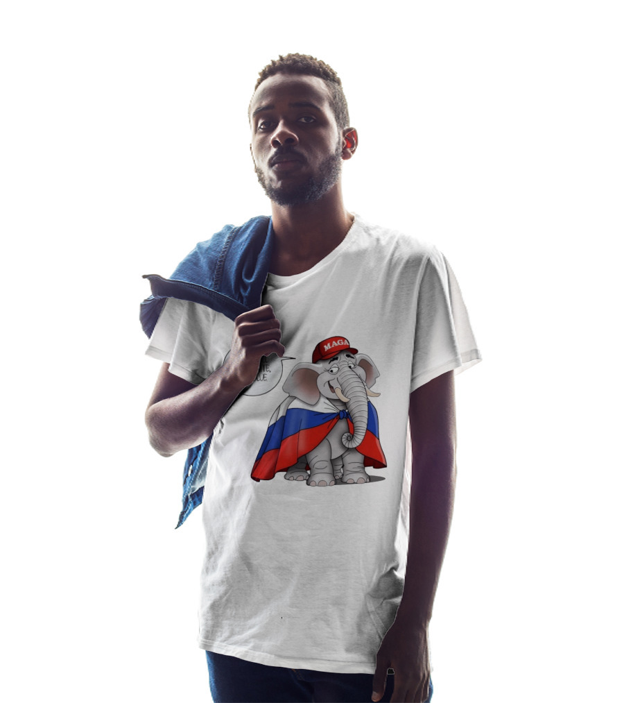 Elephant It's Still Red White And Blue MAGA T-Shirt