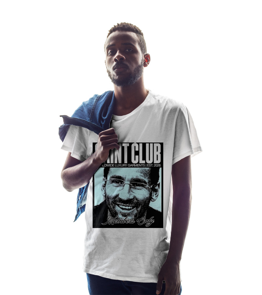 SAINT CLUB Worldwide Luxury Garments Est. 2026 Members Only T-Shirt