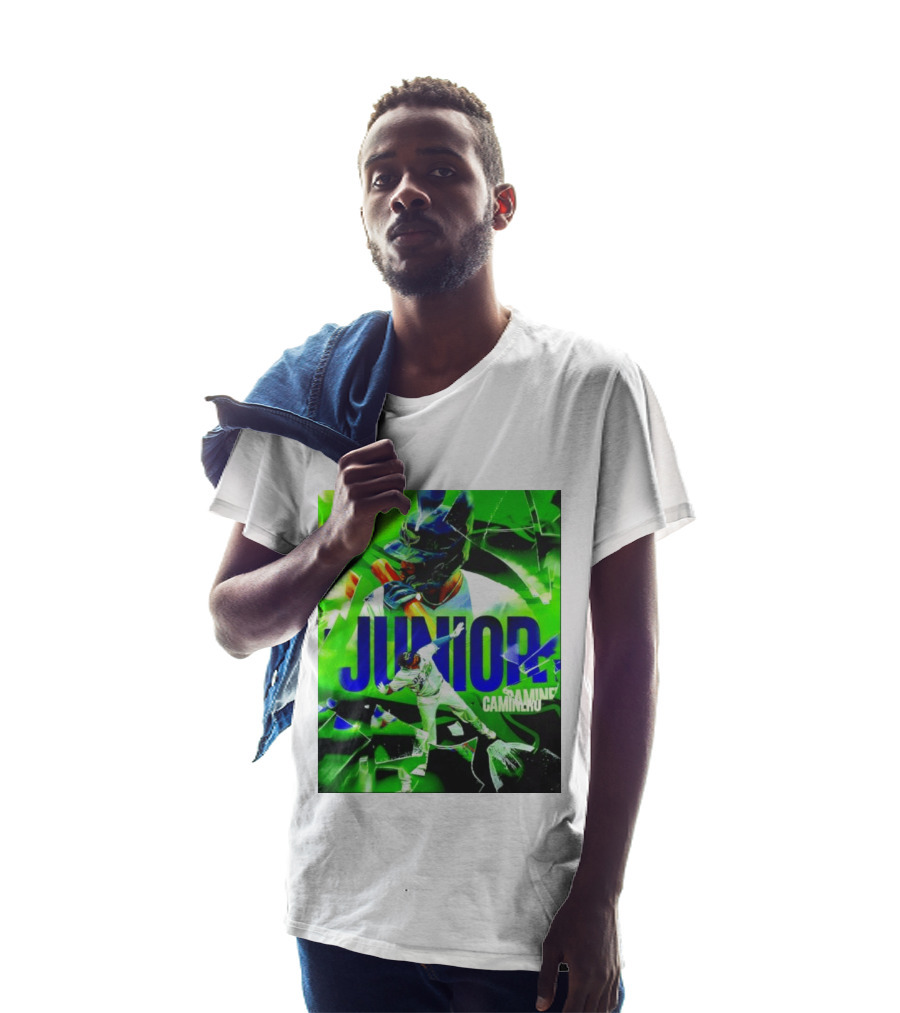 Junior Caminero Tampa Bay Rays La Maxima Baseball Legend T-Shirt