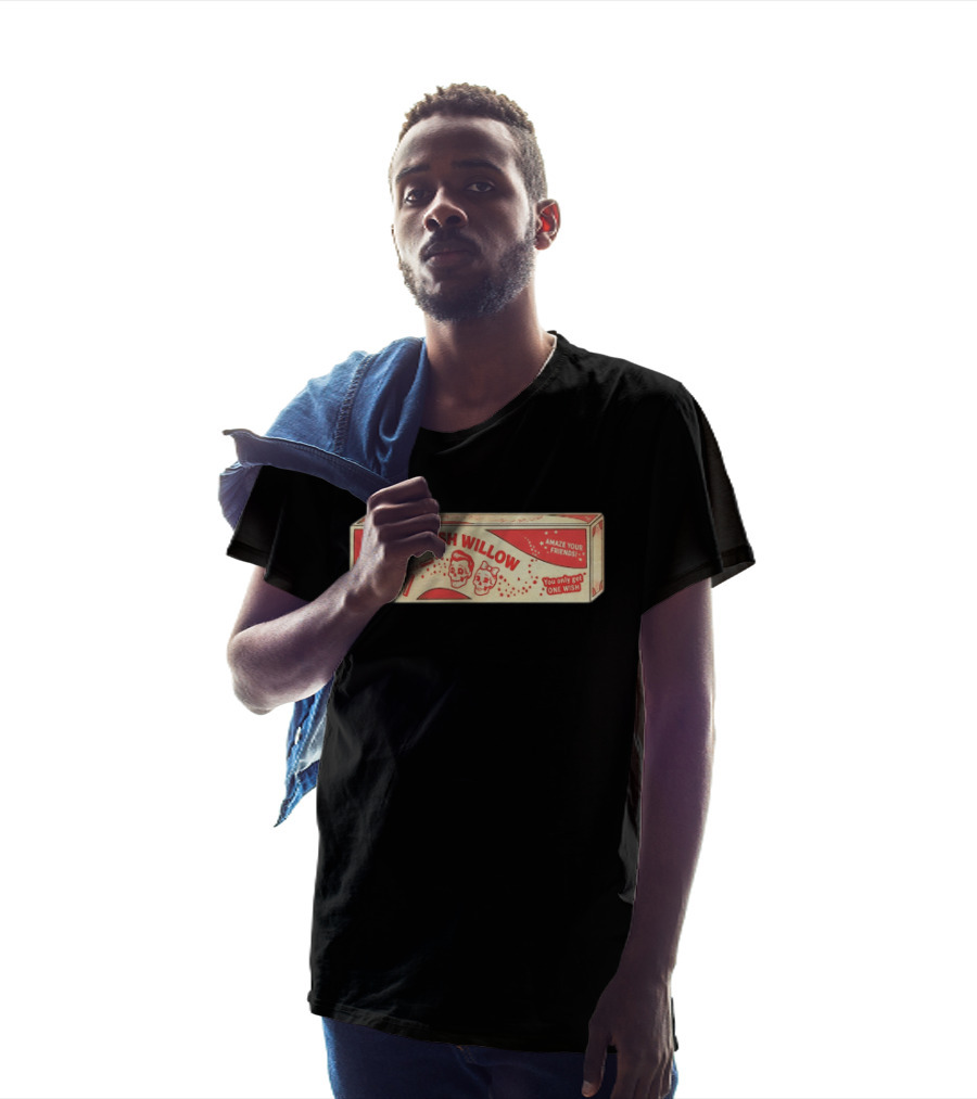 One Wish Willow Skull Crack Fortune Amaze Your Friends You Only Get One Wish T-Shirt