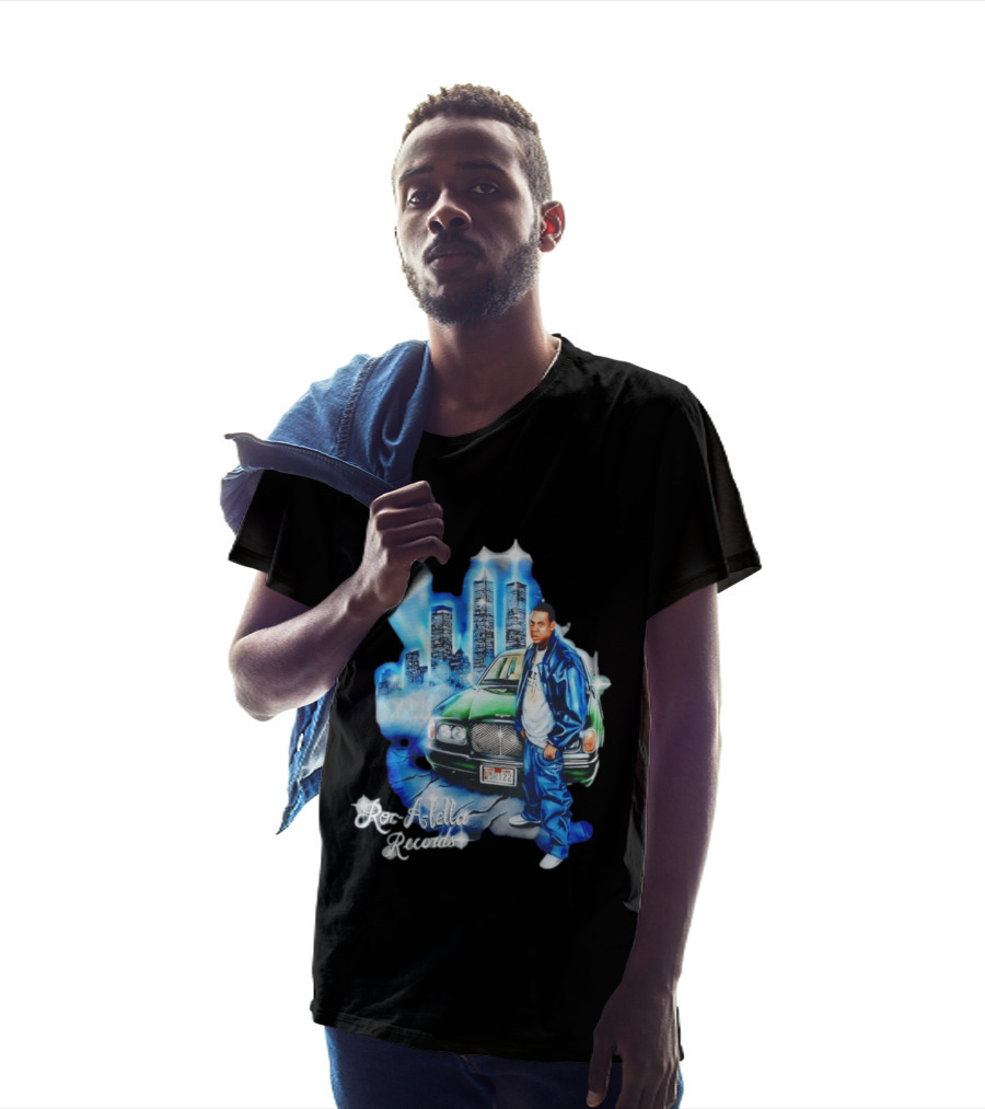 Roc A Fella Records Jay Z Bentley Twin Towers T-Shirt