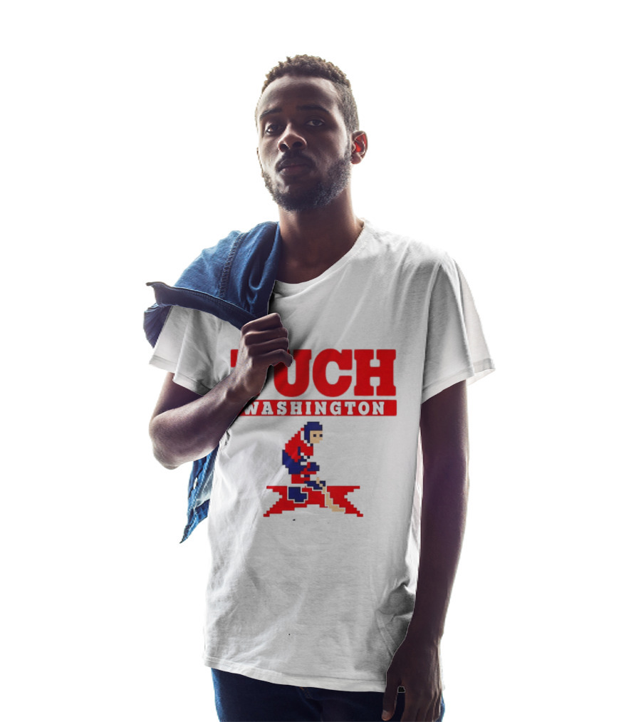 Tuch Washington 89 RW Retro Hockey Pixel T-Shirt