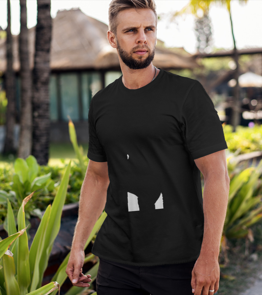 Bad Bunny Bunny Face Split Sunglasses T-Shirt
