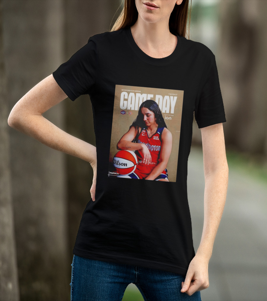 Mohegan Sun Arena Game Day Washington Mystics Sonia Citron 7:30 PM ET T-Shirt