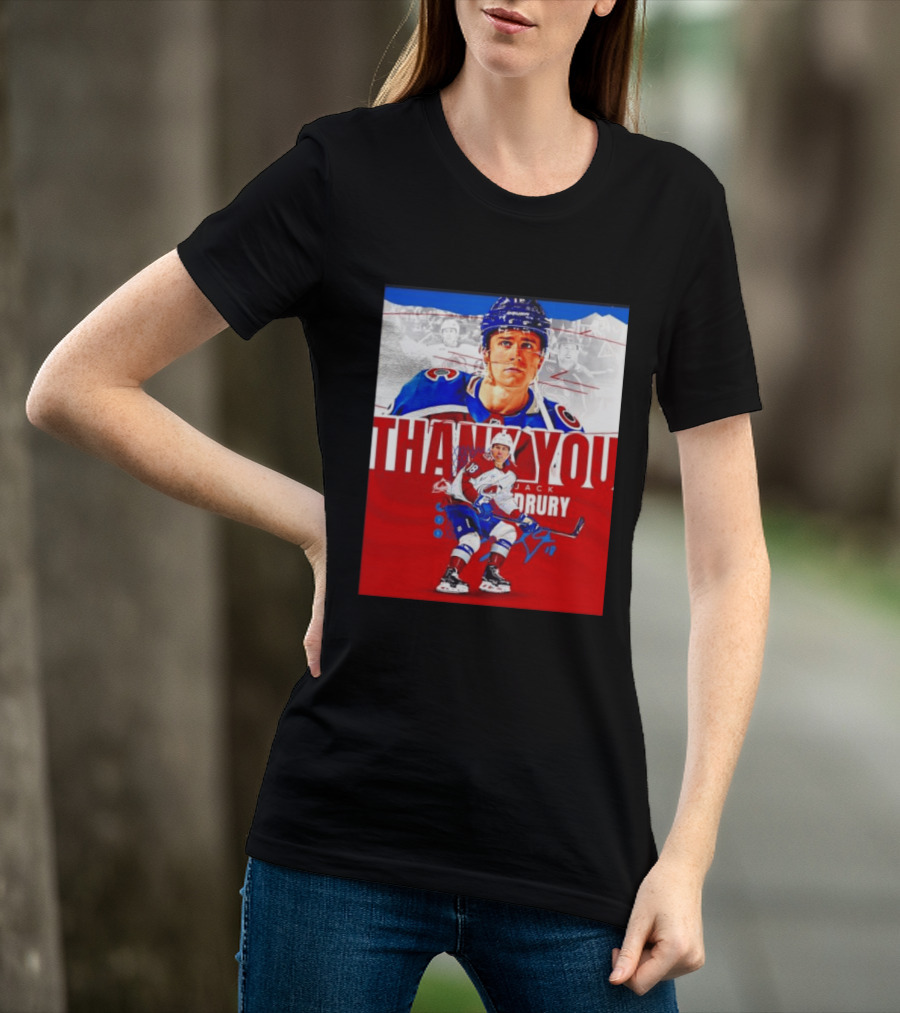 Jack Drury Thank You Colorado Avalanche T-Shirt