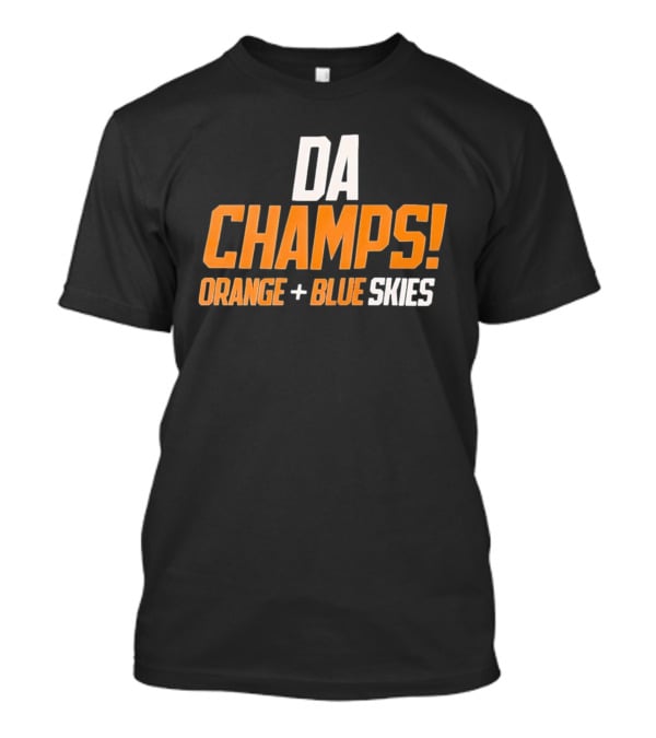 Da Champs Orange + Blue Skies T-Shirt
