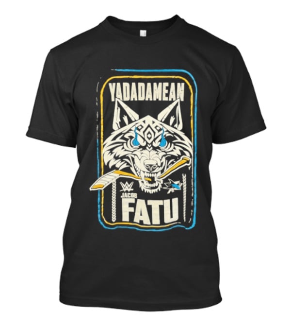 Jacob Fatu Yadadamean San Jose Sharks Collaboration T-Shirt