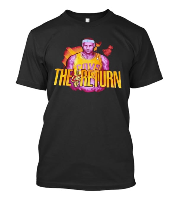 LeBron James Cleveland Cavaliers The Return NBA Basketball 2026 T-Shirt
