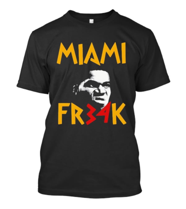 Giannis Antetokounmpo Miami Freak 34 Greek Freak Basketball T-Shirt