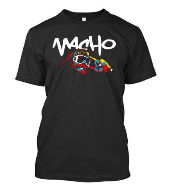 Macho Man Randy Savage WWE Legend Wrestling Iconic Look T-Shirt