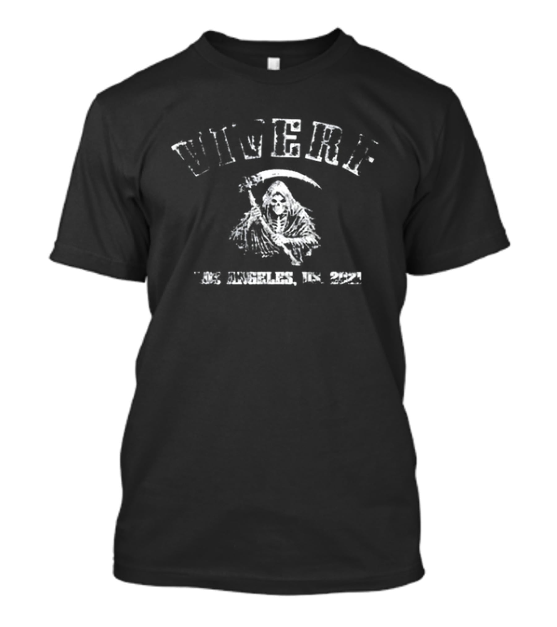 Viverf Skeleton Los Angeles US 2021 Grim Reaper T-Shirt