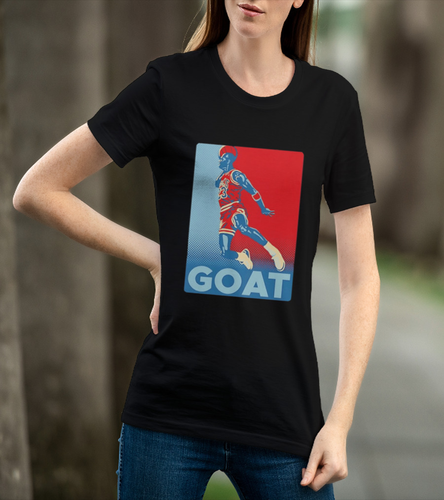 Michael Jordan GOAT Slam Dunk Chicago Bulls 23 T-Shirt