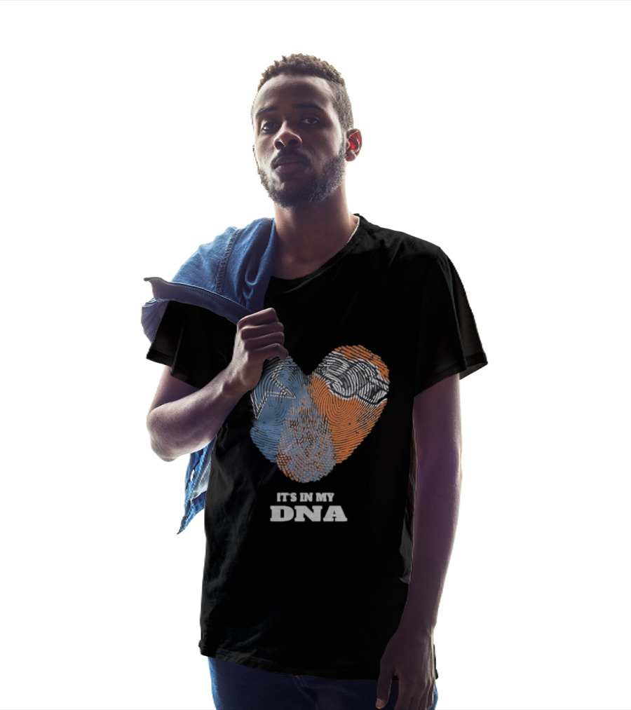 Texas Longhorns It's In My DNA Fingerprint Heart T-Shirt