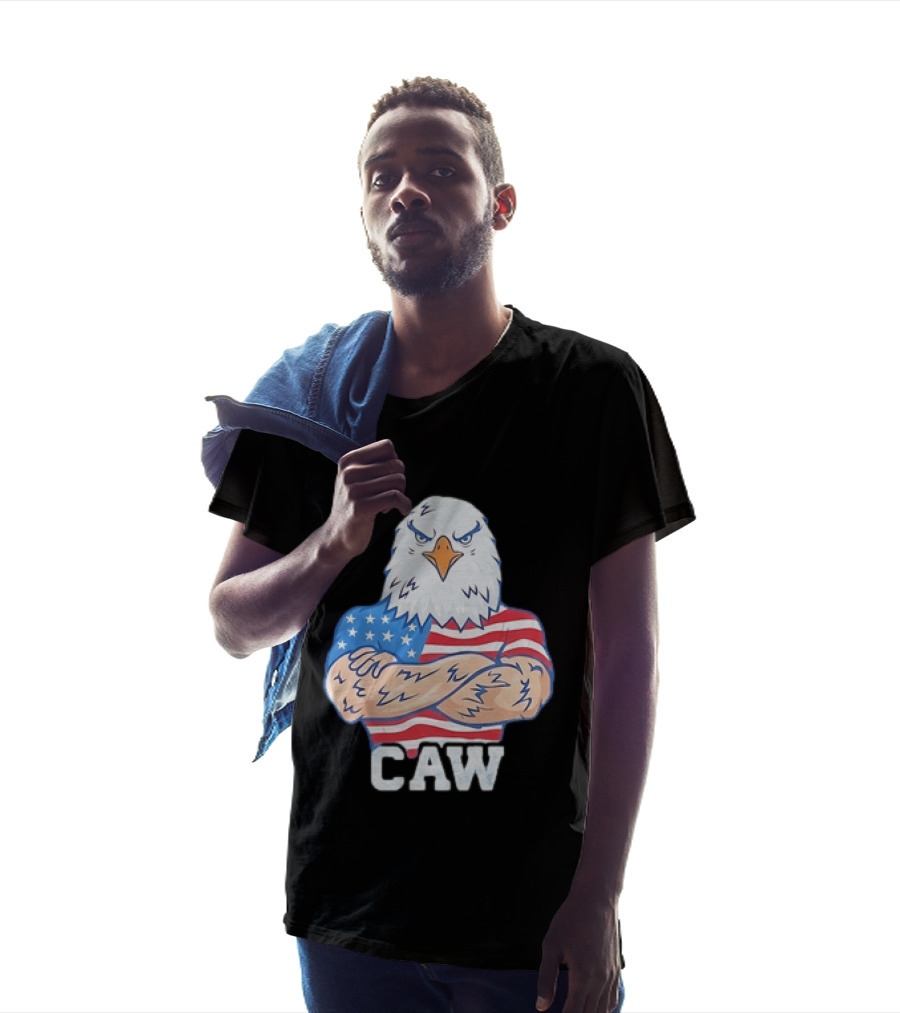 Pat McAfee Eagle Caw American Flag 4th Of July T-Shirt