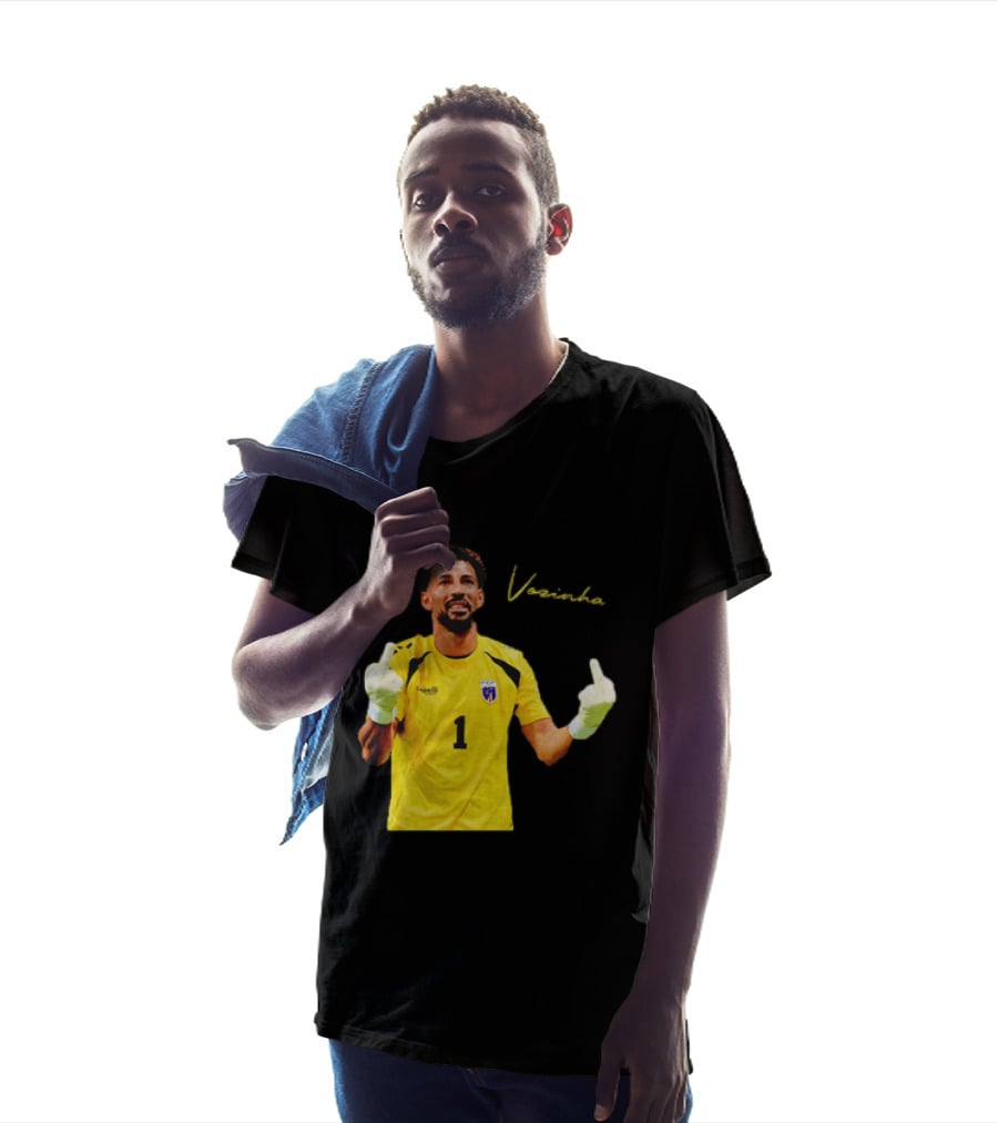 Vozinha Cape Verde National Team Number 1 Player Gesture T-Shirt