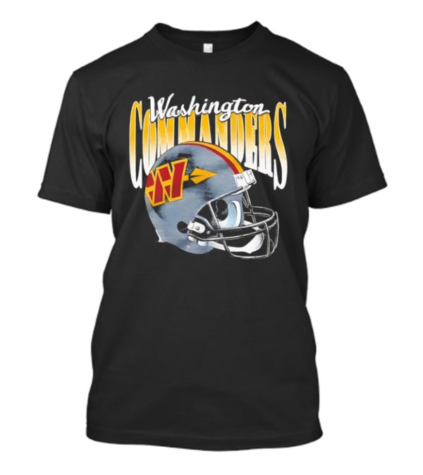 Washington Commanders Football Helmet Men's T-Shirt