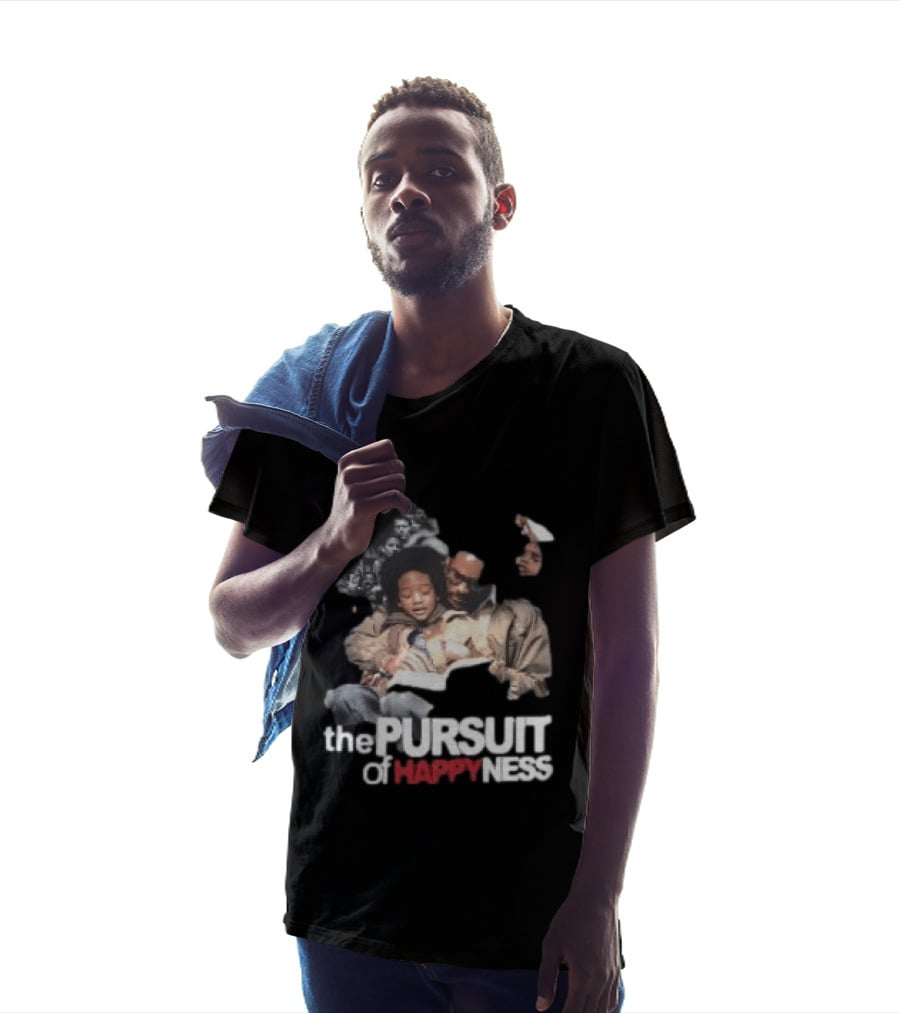 The Pursuit Of Happyness Will Smith Jaden Smith Movie Scene T-Shirt