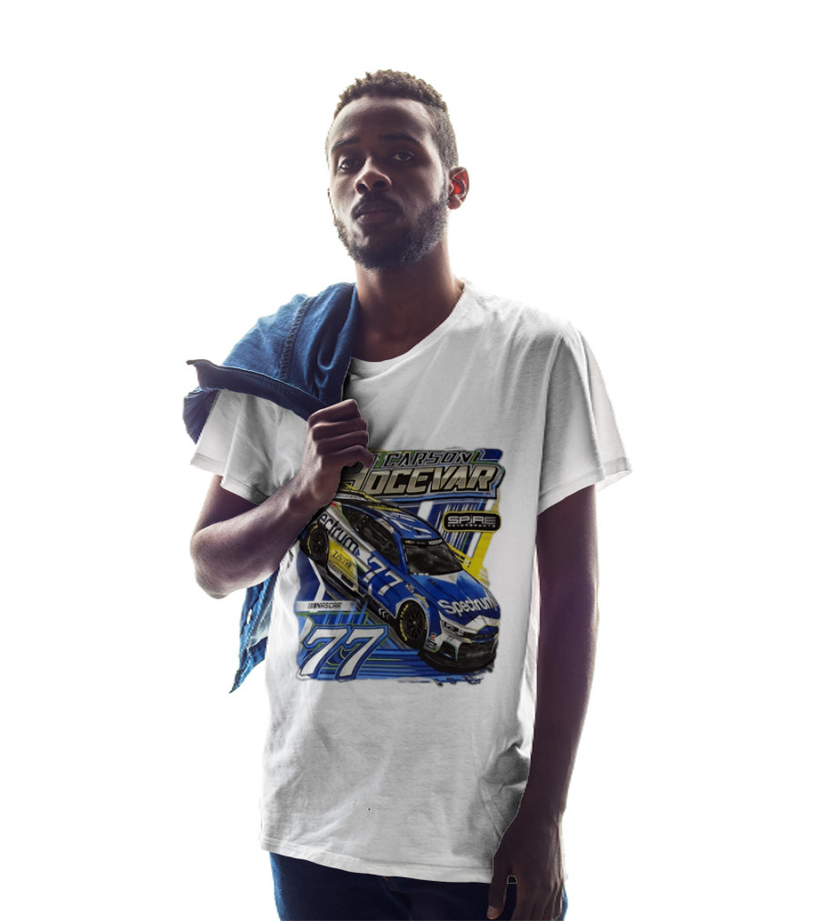 Carson Hocevar 77 Spectrum Chevrolet Camaro Spire Motorsports NASCAR Racing Team T-Shirt