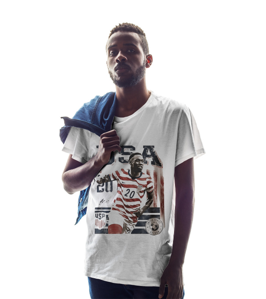 USA Soccer No. 20 United States Soccer Folarin Balogun T-Shirt