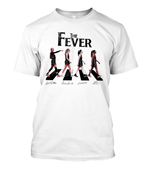 The Fever Walk Lexie Hull Caitlin Clark Aaliyah Boston Abby Meyers T-Shirt