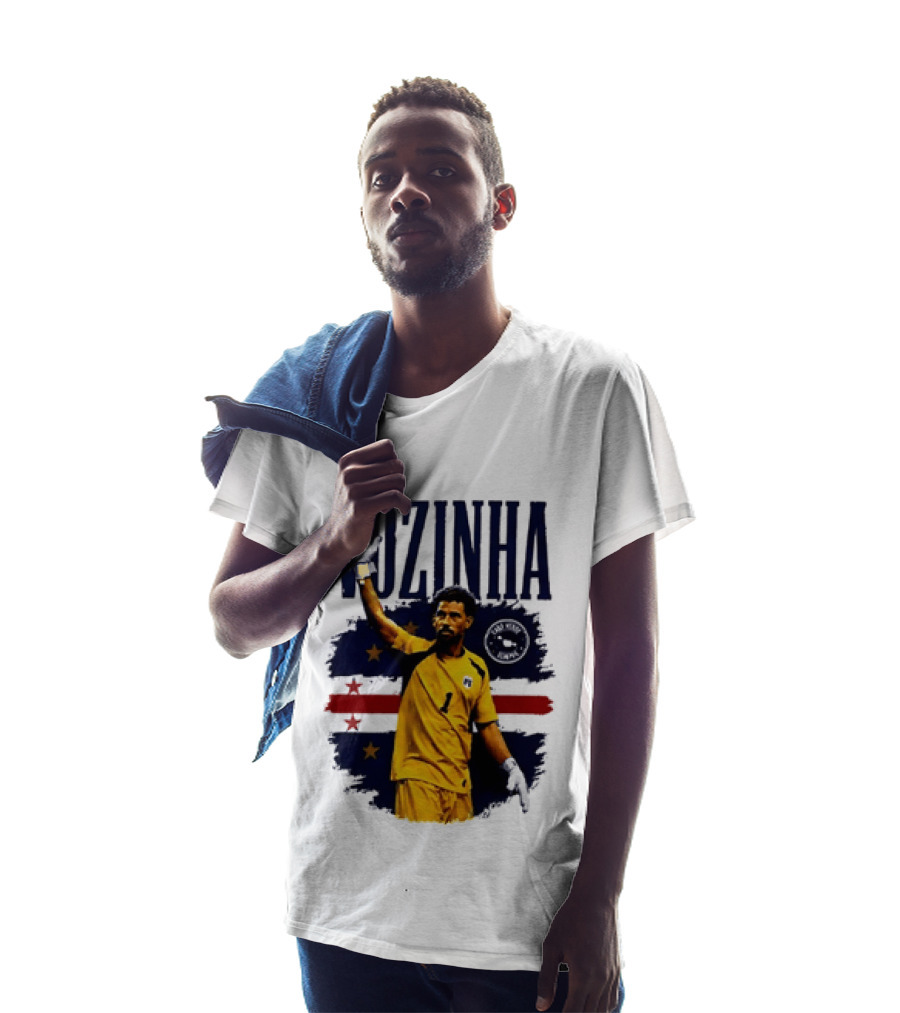 Vozinha Cabo Verde Goalkeeper Cape Verde National Team Soccer T-Shirt