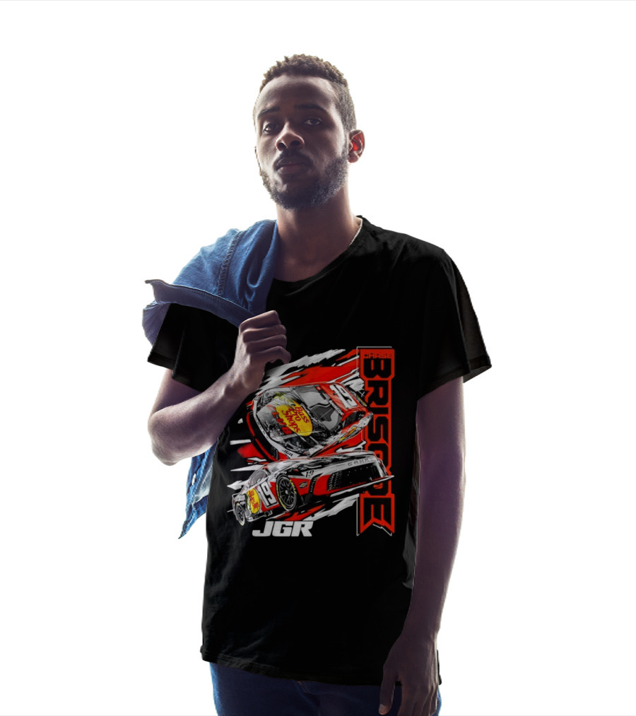 Chase Briscoe 19 Joe Gibbs Racing Bass Pro Shops Toyota Camry NASCAR JGR T-Shirt