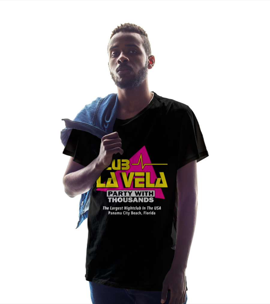 Club La Vela Party With Thousands The Largest Nightclub In The USA Panama City Beach Florida T-Shirt