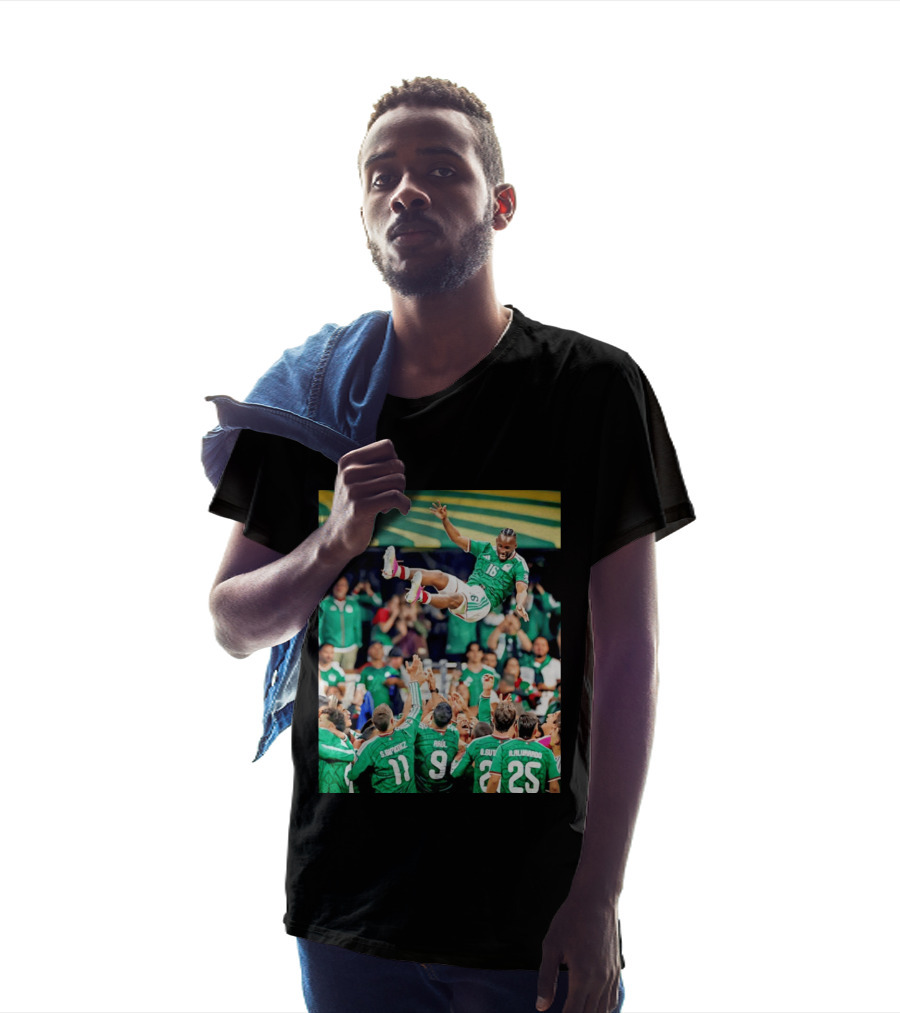 Mexican Football Celebration Julián Quiñones S. Giménez Raúl A. Alvarado Team Spirit T-Shirt