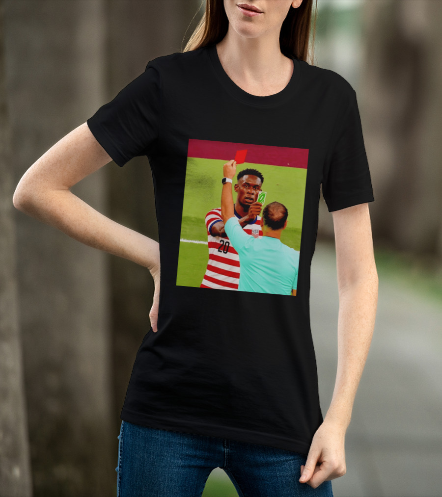Folarin Balogun USMNT Number 20 Reverse Card Meme Soccer T-Shirt
