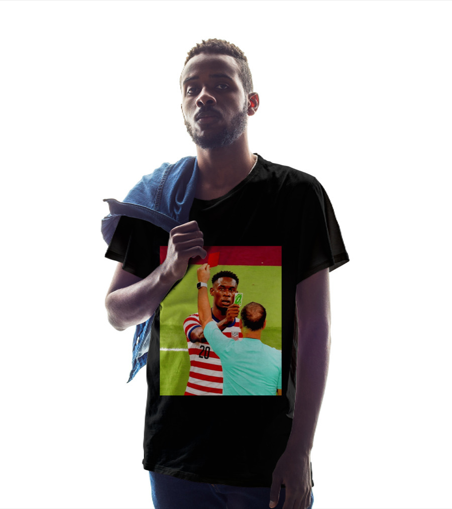 Folarin Balogun USMNT Number 20 Reverse Card Meme Soccer T-Shirt