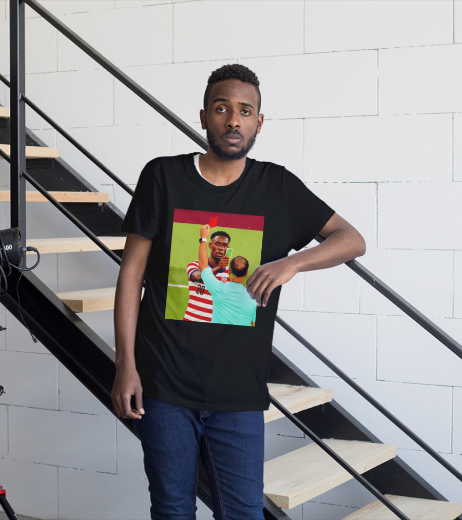 Folarin Balogun USMNT Number 20 Reverse Card Meme Soccer T-Shirt