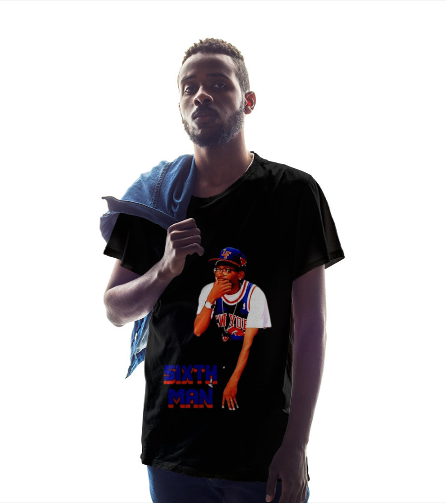 Spike Lee New York Knicks Sixth Man Yankees Cap T-Shirt