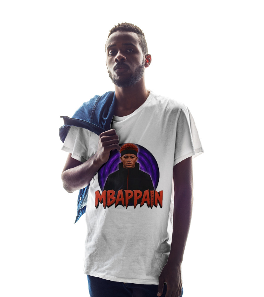 Mbappain Naruto Anime Crossover Meme T-Shirt