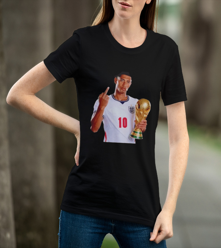 Jude Bellingham England World Cup Trophy Pose T-Shirt
