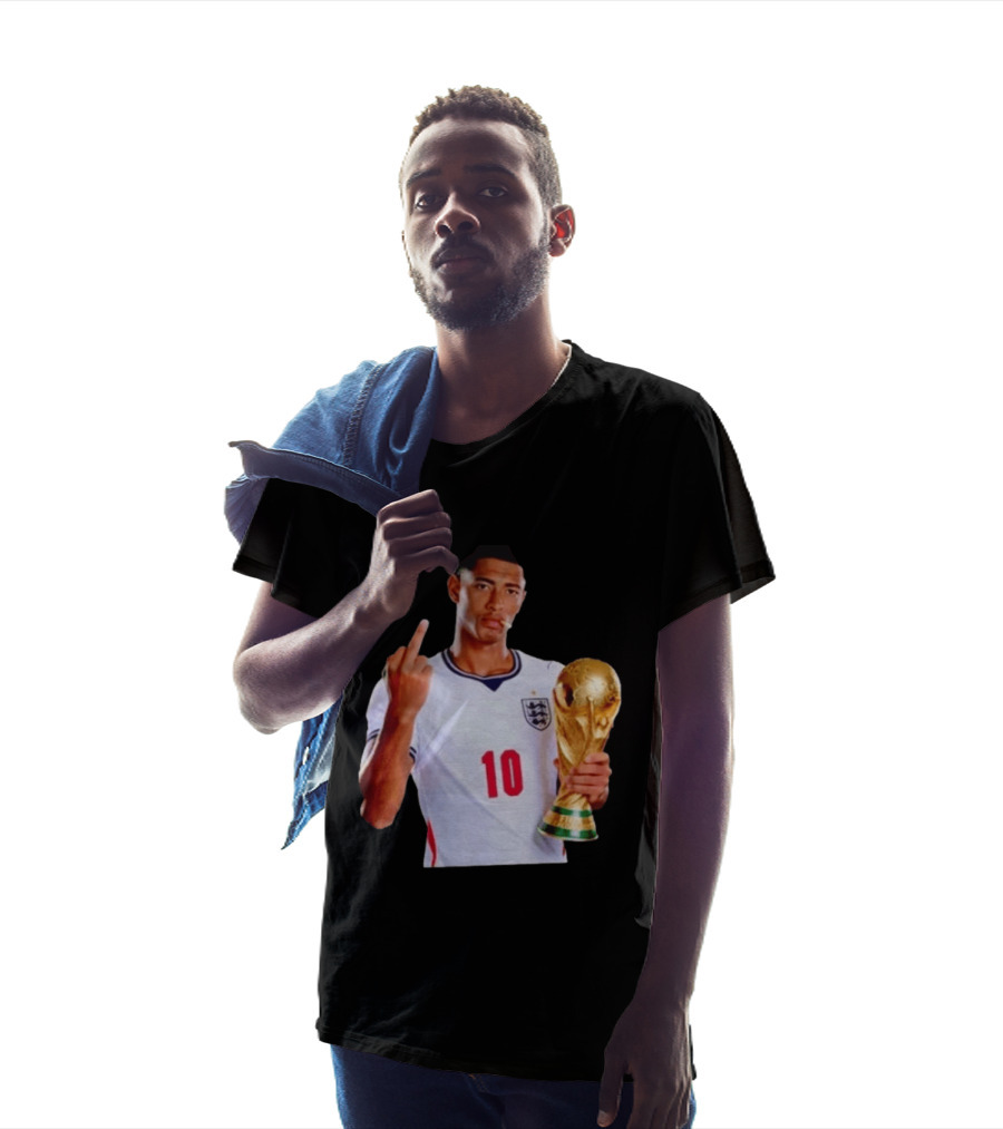 Jude Bellingham England World Cup Trophy Pose T-Shirt