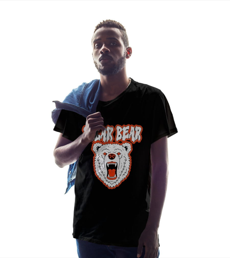 Polar Bear Arctic Wildlife Predator Fierce Expression T-Shirt