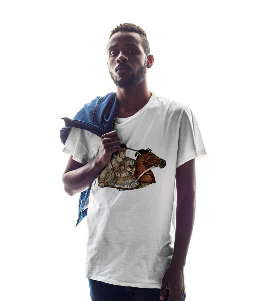 Alexander The Great Battle Of Issus Mosaic Iconic Historical Scene T-Shirt