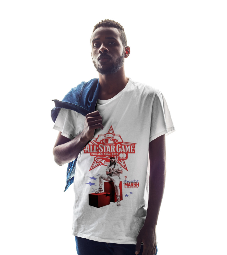 Brandon Marsh Philadelphia Phillies 2026 MLB All Star Game T-Shirt