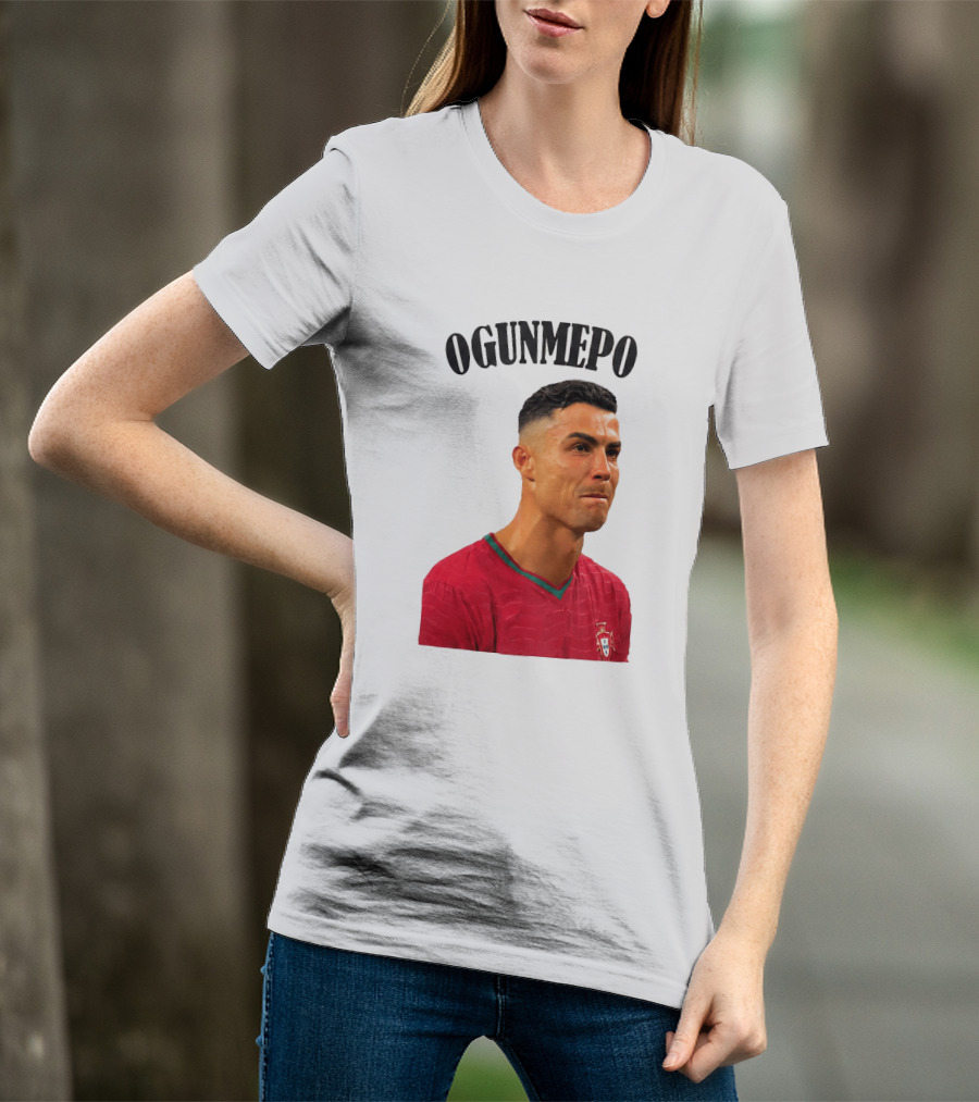 Cristiano Ronaldo Ogunmepon Portugal Soccer Star T-Shirt